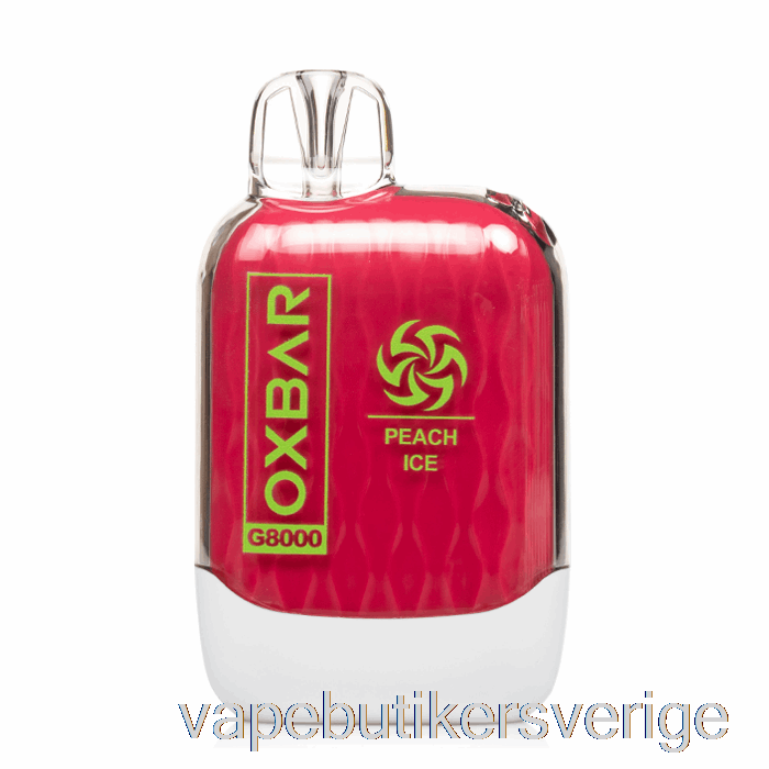 Vape Sverige Oxbar G8000 Engångspersikais